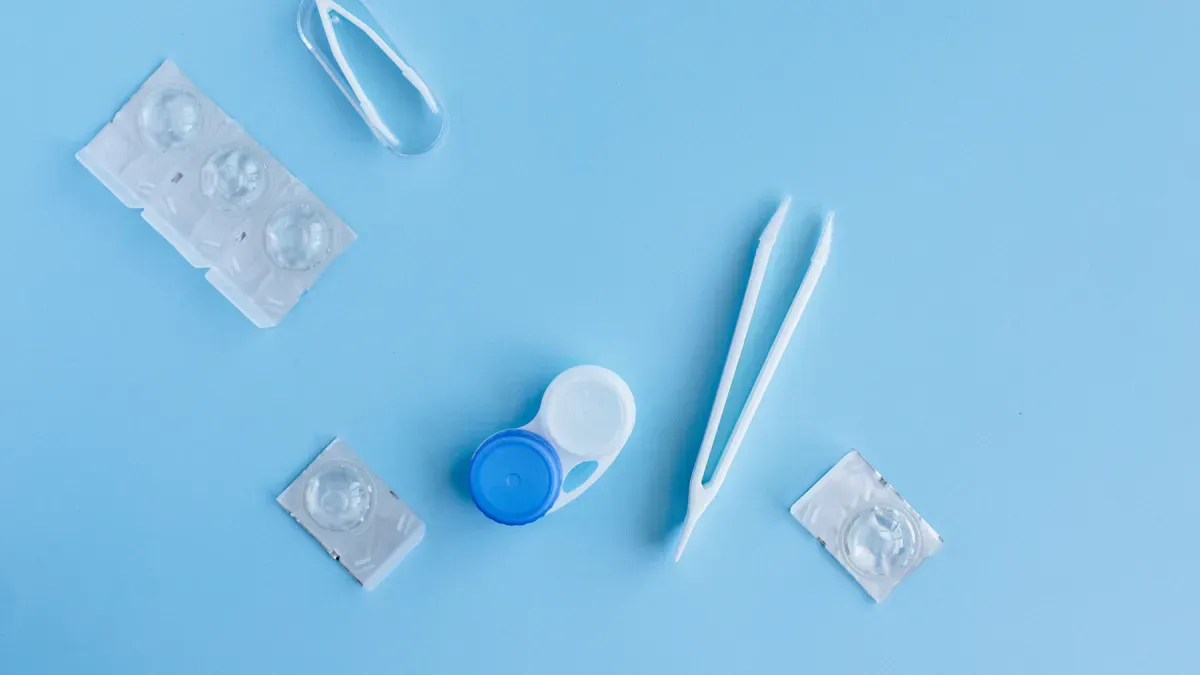 Quare Contact Lens materiales pro consolatione