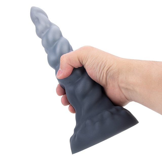 Real Soft Silicone Anal Plug Dildo Adult Toy