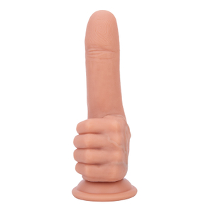 Thumb Safe Material Silicone Adult Dildo