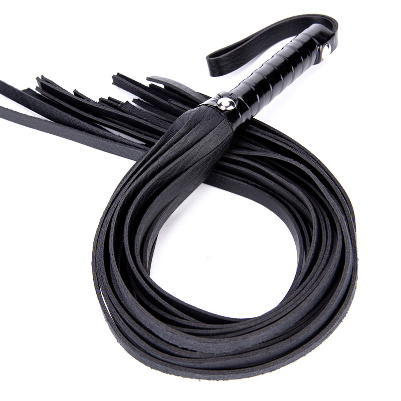 BDSM PU Leather Spanking Whip with Fetish Flogger Horse Adult Slave Sex Toys for Men