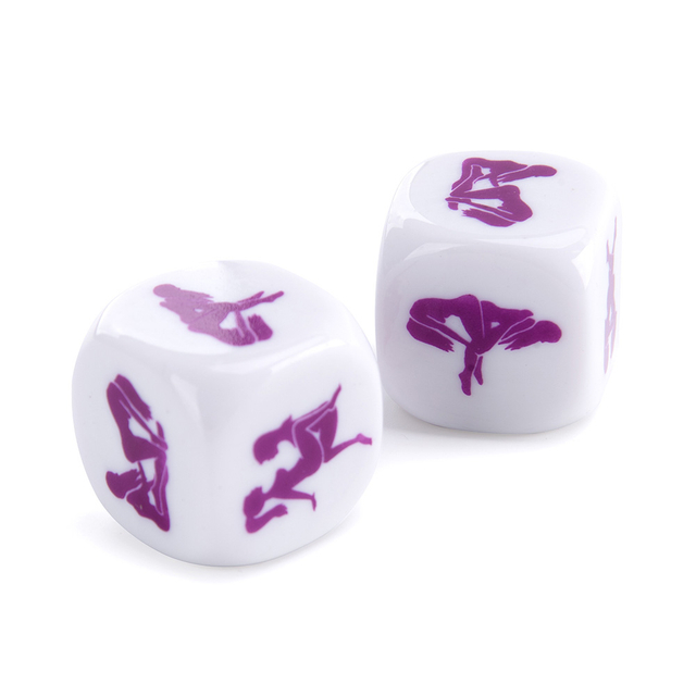 Classic Intimacy Dice Set for Couples an Exciting Adult Game of Chance with Sex Position Ideal for Date Night or Parties​