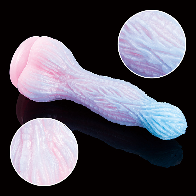 New Huge Color Silicone Dragon Dildo with Suction Cup Long Monster Toy for Anal and Fantasy Play