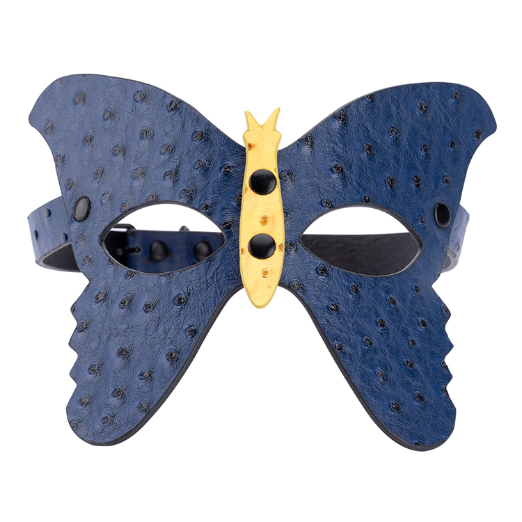 Fetish Sexy Blue Butterfly Blindfold for Adults Essential BDSM SM Erotic Slave Sex Eye Mask Sex Product