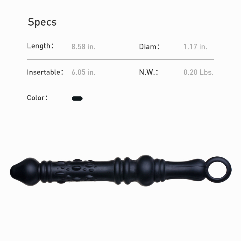 Skin-friendly Silicone Anal Plugs for Prostate Stimulating