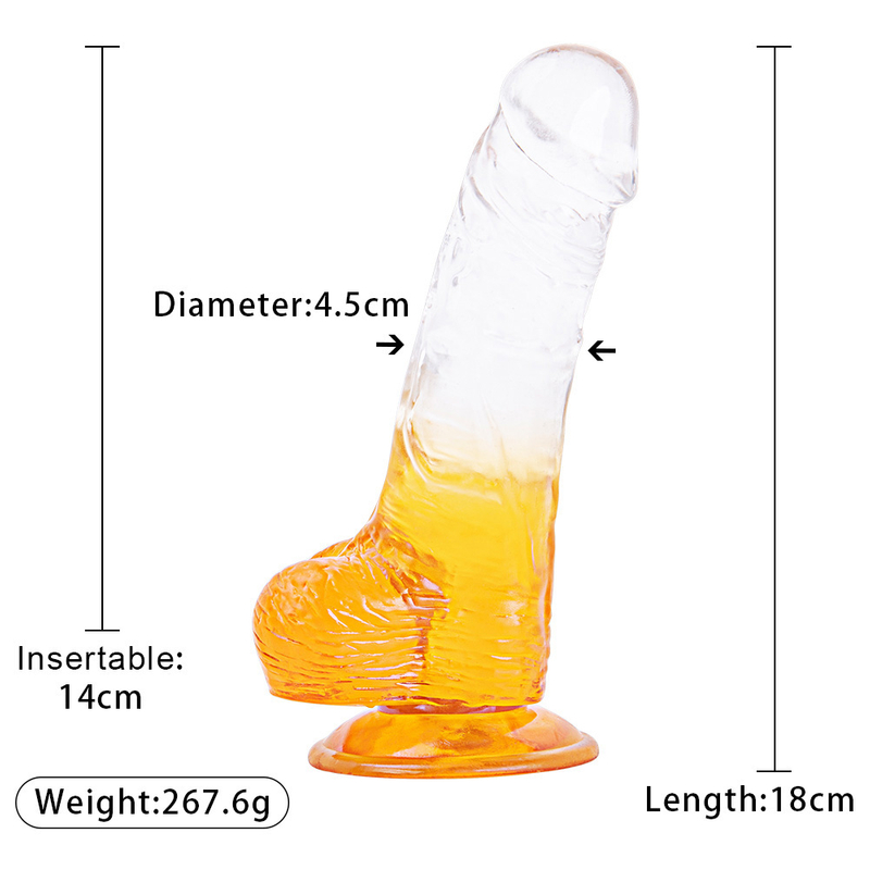 Big Colorful Dildos For Women Jelly Dildos