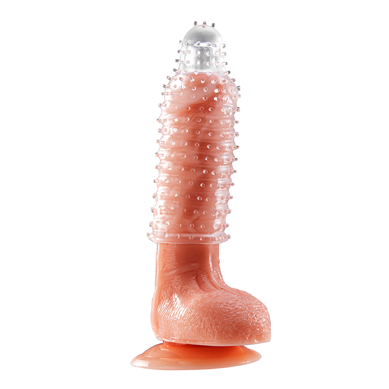 White Sex Transparent Crystal Condom