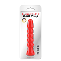 Soft PVC Prostate Massager Anal Plug and Anus Dilator for Erotic Adult Toys