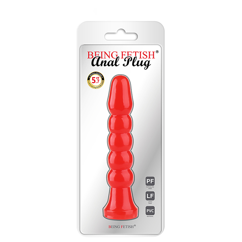 Soft PVC Prostate Massager Anal Plug and Anus Dilator for Erotic Adult Toys