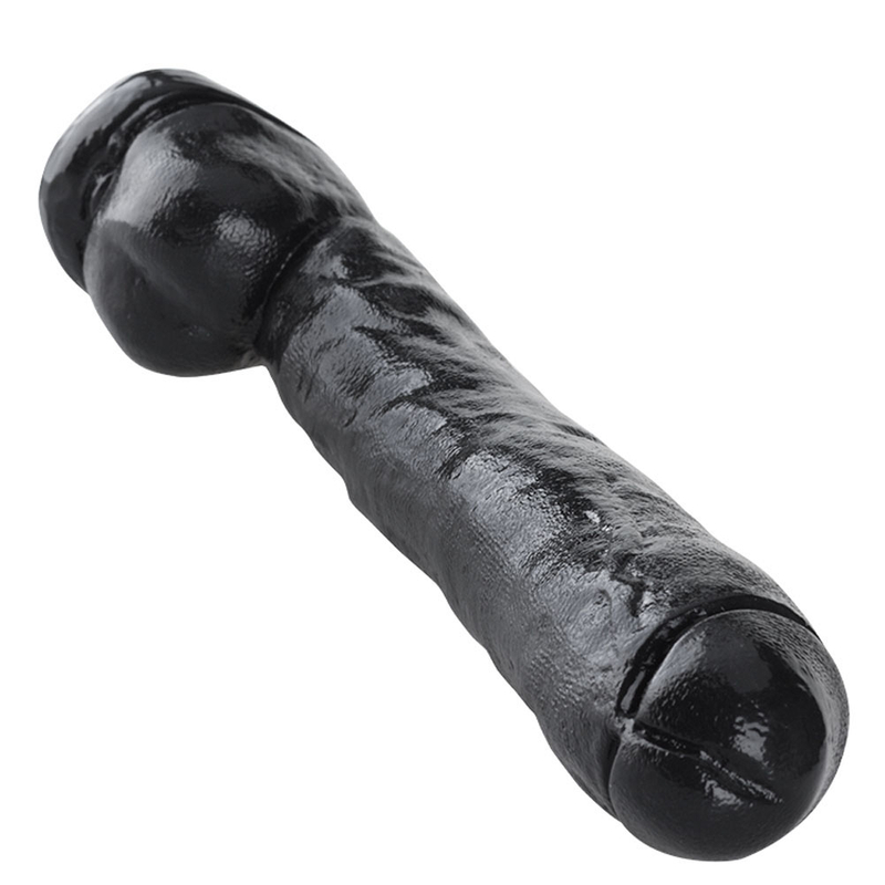 Advanced Lifelike Soft Huge PVC Dildo Long Stimulation with Flared Base for Prostate Play