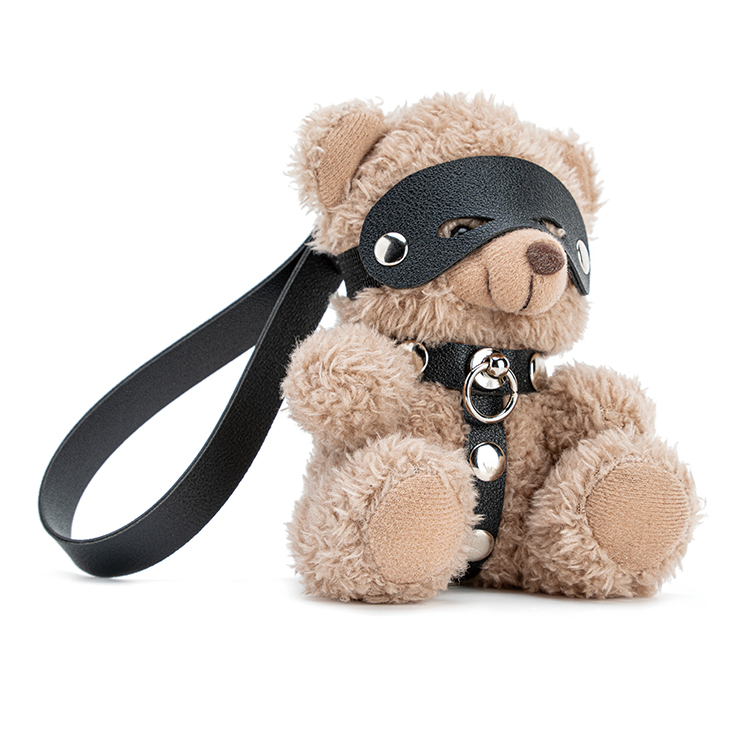 Key Chain PU Leather BDSM Bear Harness Bear