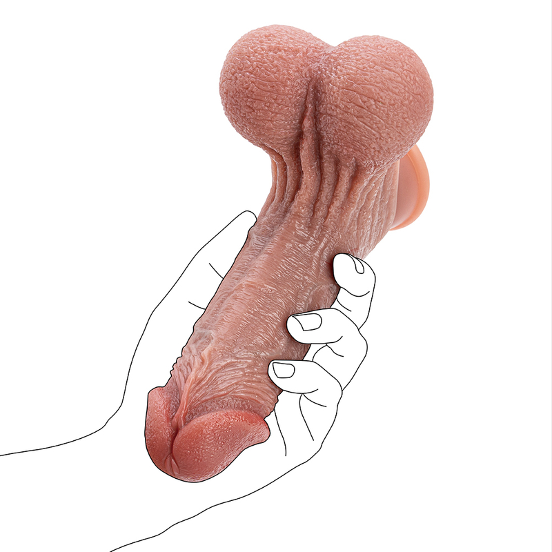 New Style Emulator Suction Cup Masturbation Realistic Adult Dildo