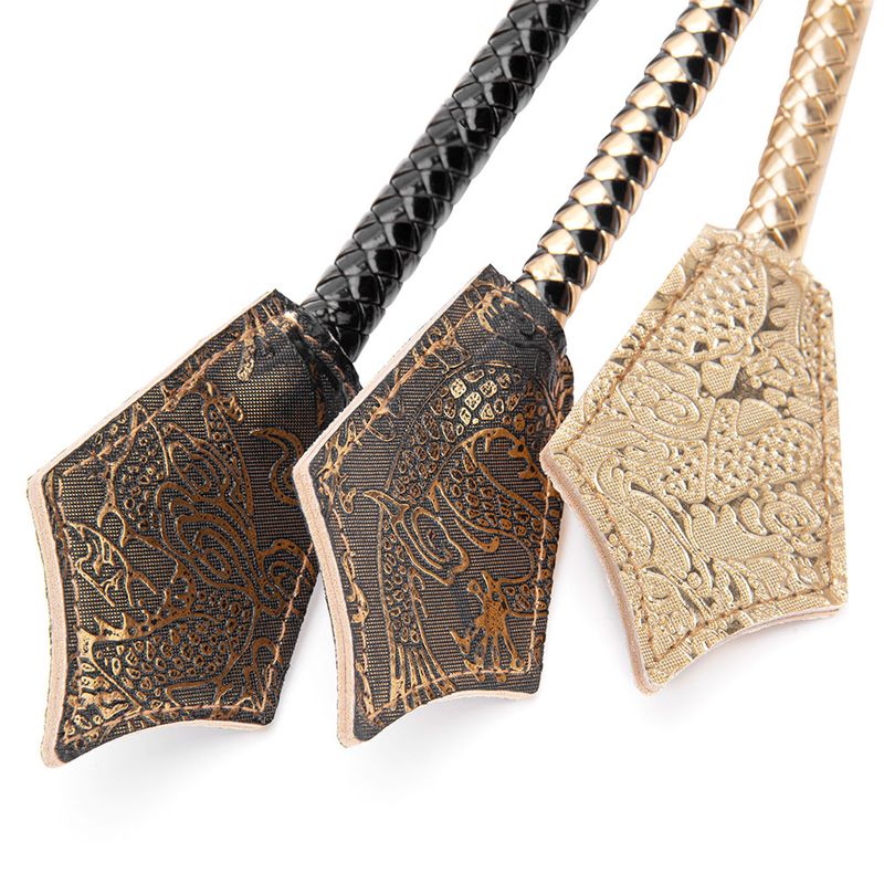 Submissive Slave PU Leather Whip Kinky Fetish Adults Toy