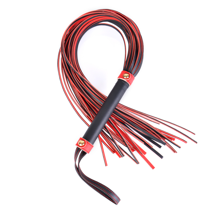 Slave Fetish BDSM PU Leather whips SM sexual whips