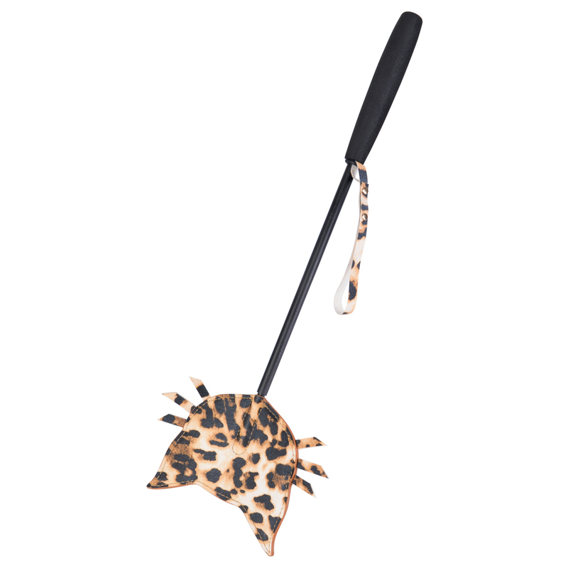 Leopard Print BDSM Paddle Couple Flirting Toys Spanking Pat