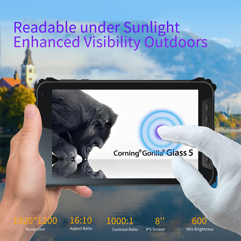 H&igrave;nh ảnh chiếc m&aacute;y t&iacute;nh bảng 8 inch với thiết kế đẹp mắt, hiển thị đồ họa sống động tr&ecirc;n m&agrave;n h&igrave;nh, l&yacute; tưởng cho cả l&agrave;m việc v&agrave; giải tr&iacute;.