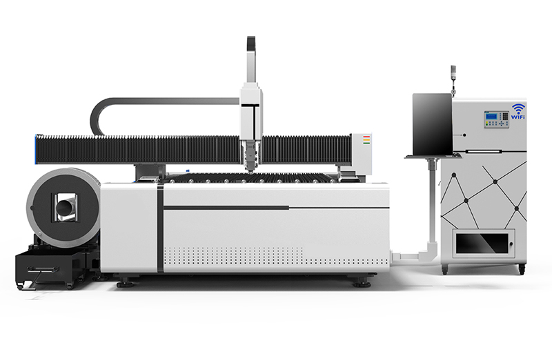 Sheet & Tube Fiber Laser Cutting Machine 2 دستگاه برش لیزر فیبر ورق و لوله 2