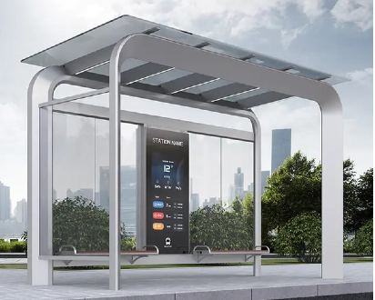 Smart Bus Shelters Älykkäät bussikatokset