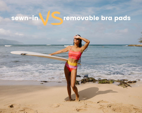 Sewn-in VS Removable Bra Pads