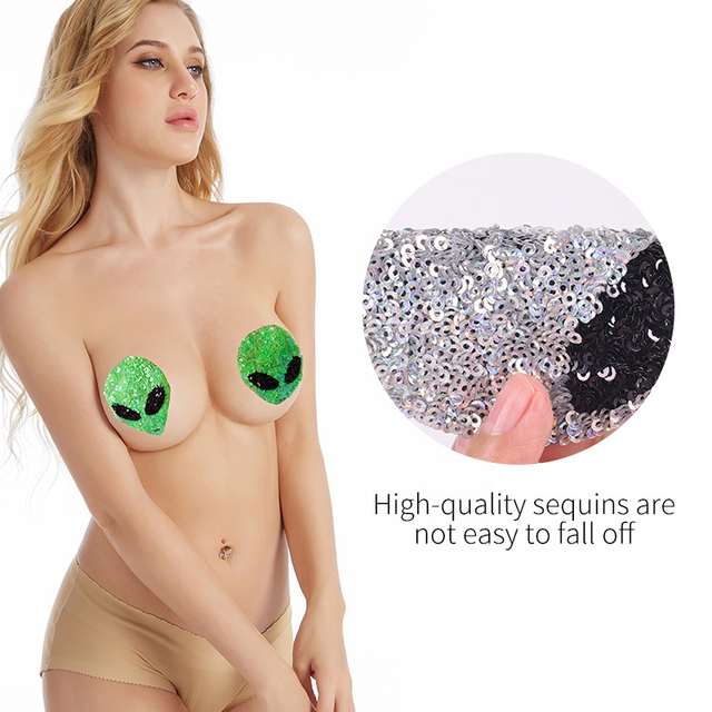 Alien Sexy Nipple Covers