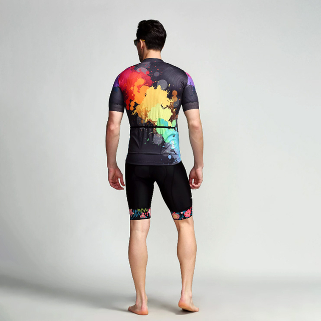 Ensemble maillot et short de cyclisme pour homme