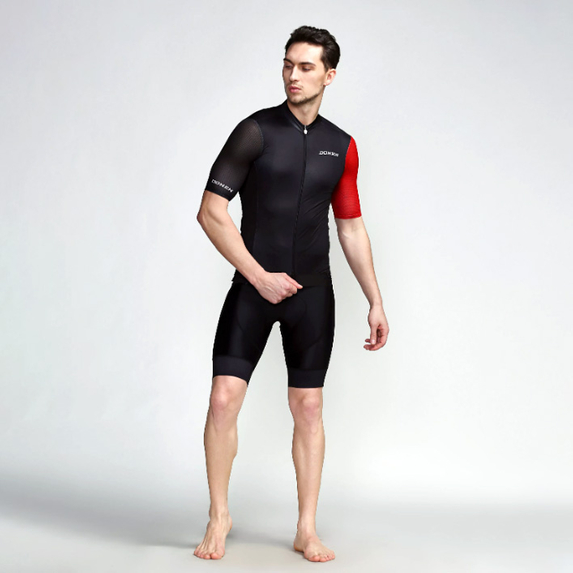 Maglie da ciclismo senza cuciture alla moda per uomo