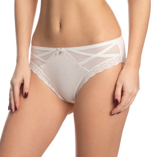 Sous-vêtements femme taille basse blanche