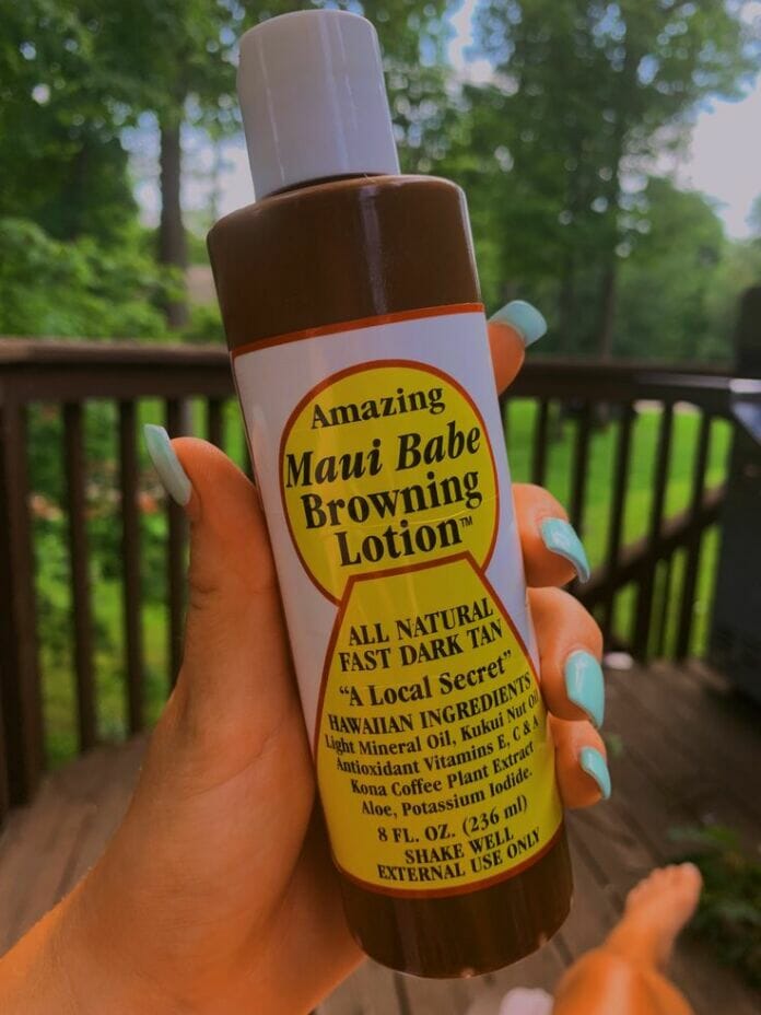 Úžasné maui kotě Browning Lotion
