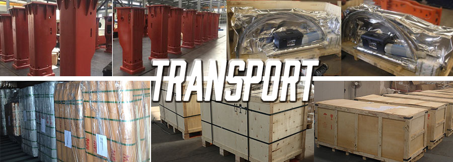 Rock-Breaker-Transport