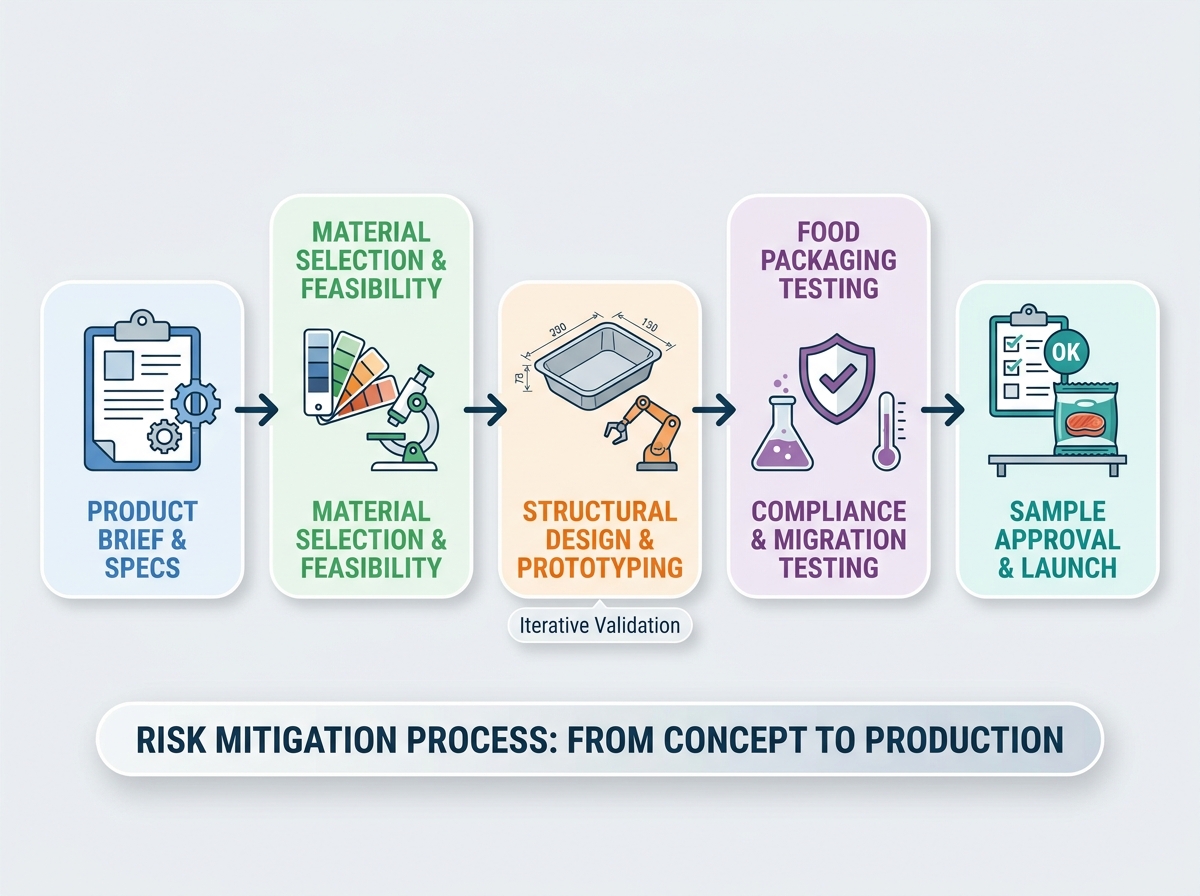 Prototipagem de embalagens de alimentos personalizadas