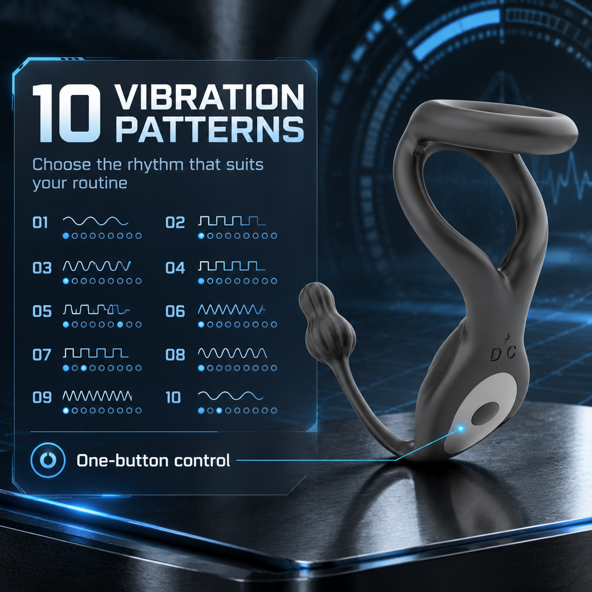 Scorpion Prostate Massager,sperm Retention Ring