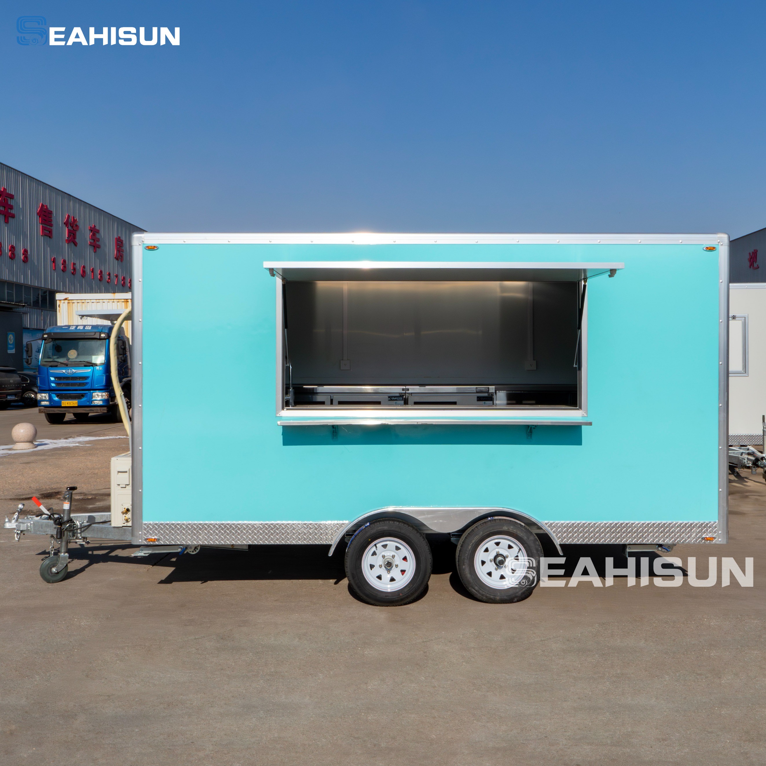 Snack Food Trailer LED Tech