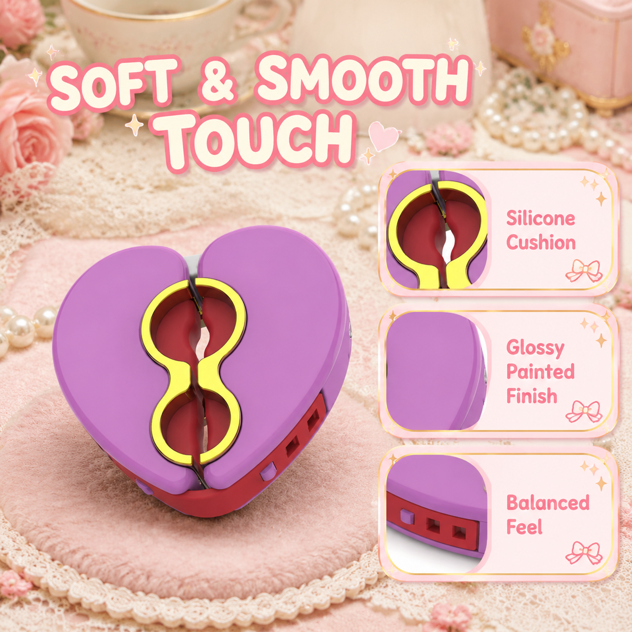 Heart Shaped Nipple Clip, Nipple Clip, Girl Nipple Decoration