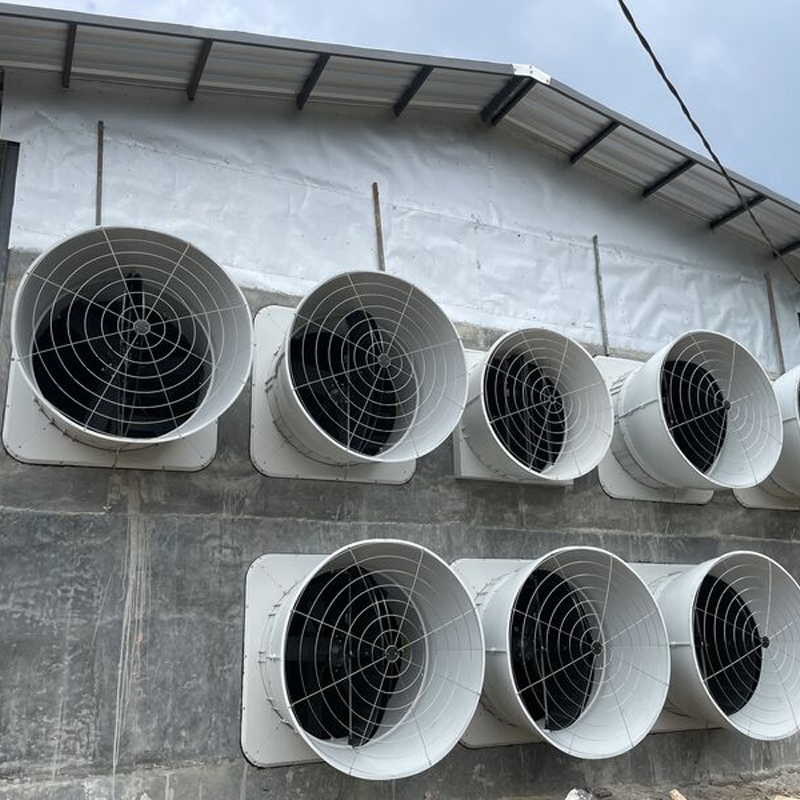 EC-Ventilator f&uuml;r die Tierhaltung