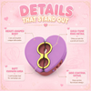 Heart Shaped Nipple Clip, Nipple Clip, Girl Nipple Decoration