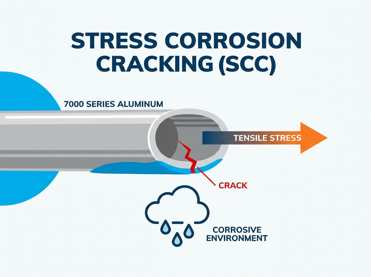 Mitigasi retak korosi tegangan aluminium seri 7000