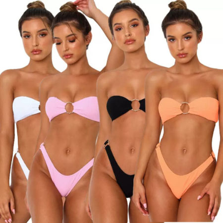 Strapless bikini