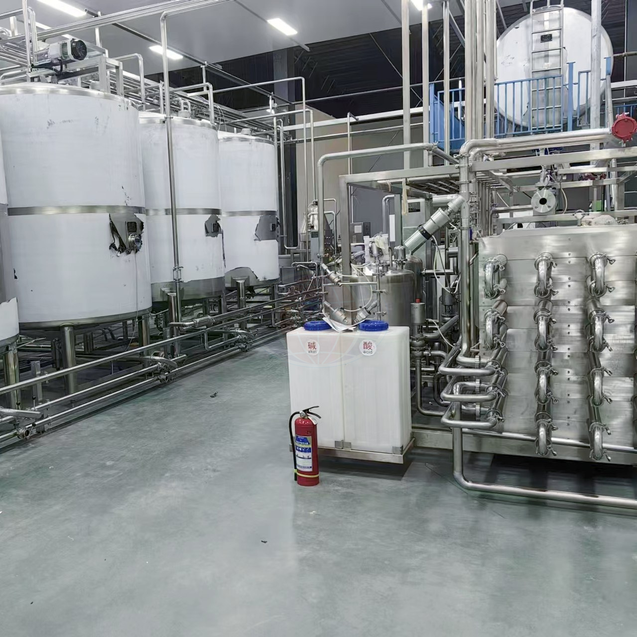 Attrezzature per la linea di produzione del latte UHT