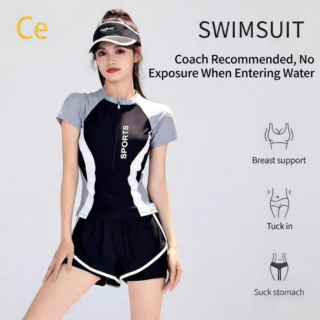 coach recommended modest womens swimsuit breast support