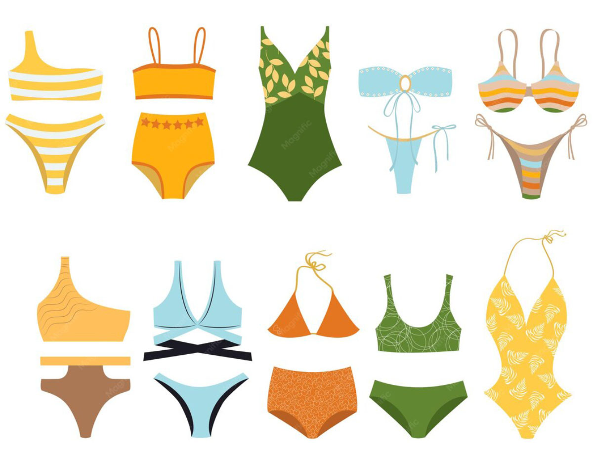 Various bikini