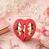 Heart Shaped Nipple Clip,Girl Decoration