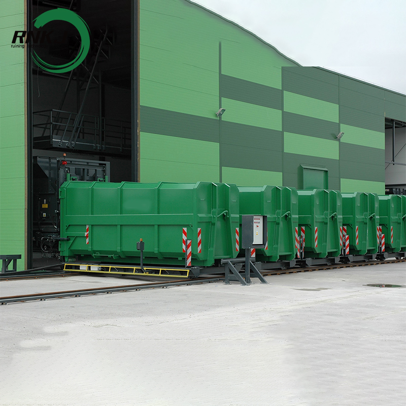 Compactador de basura industrial