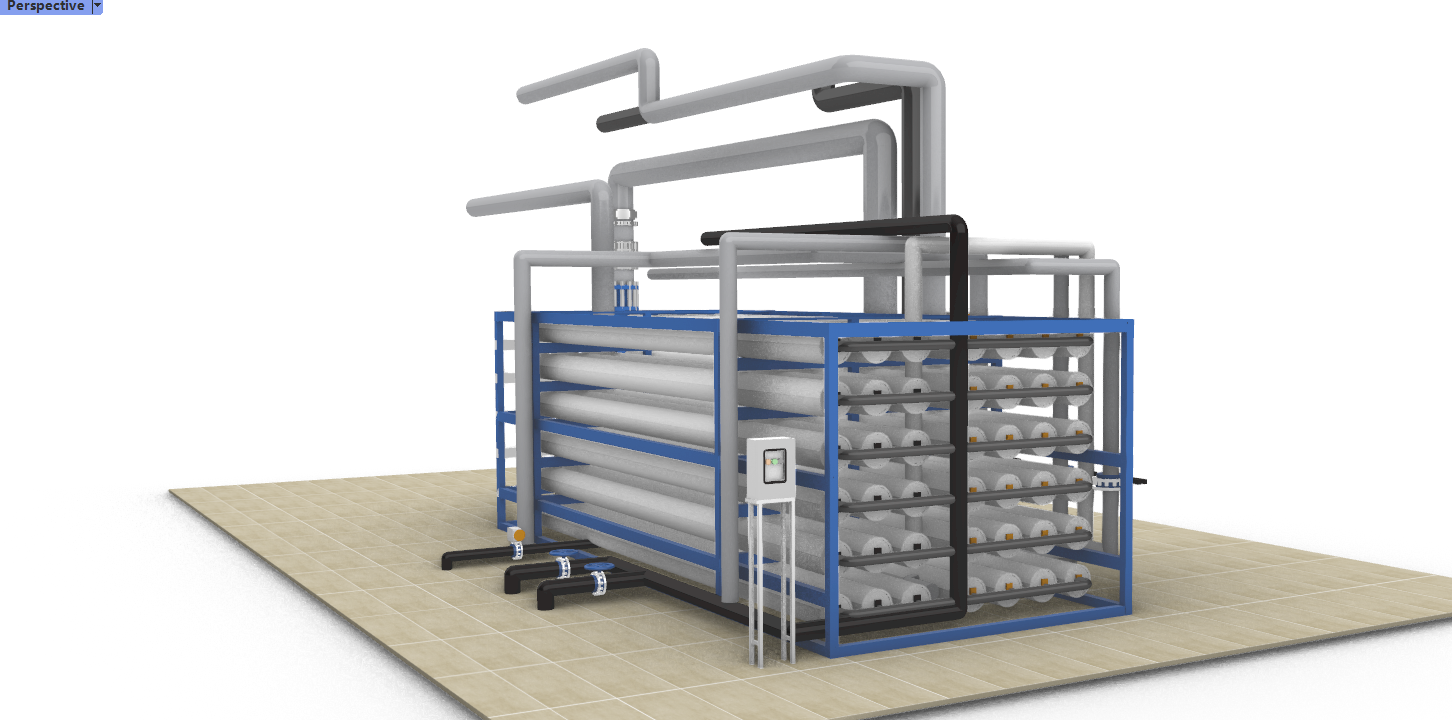 reverse osmosis system نظام التناضح العكسي