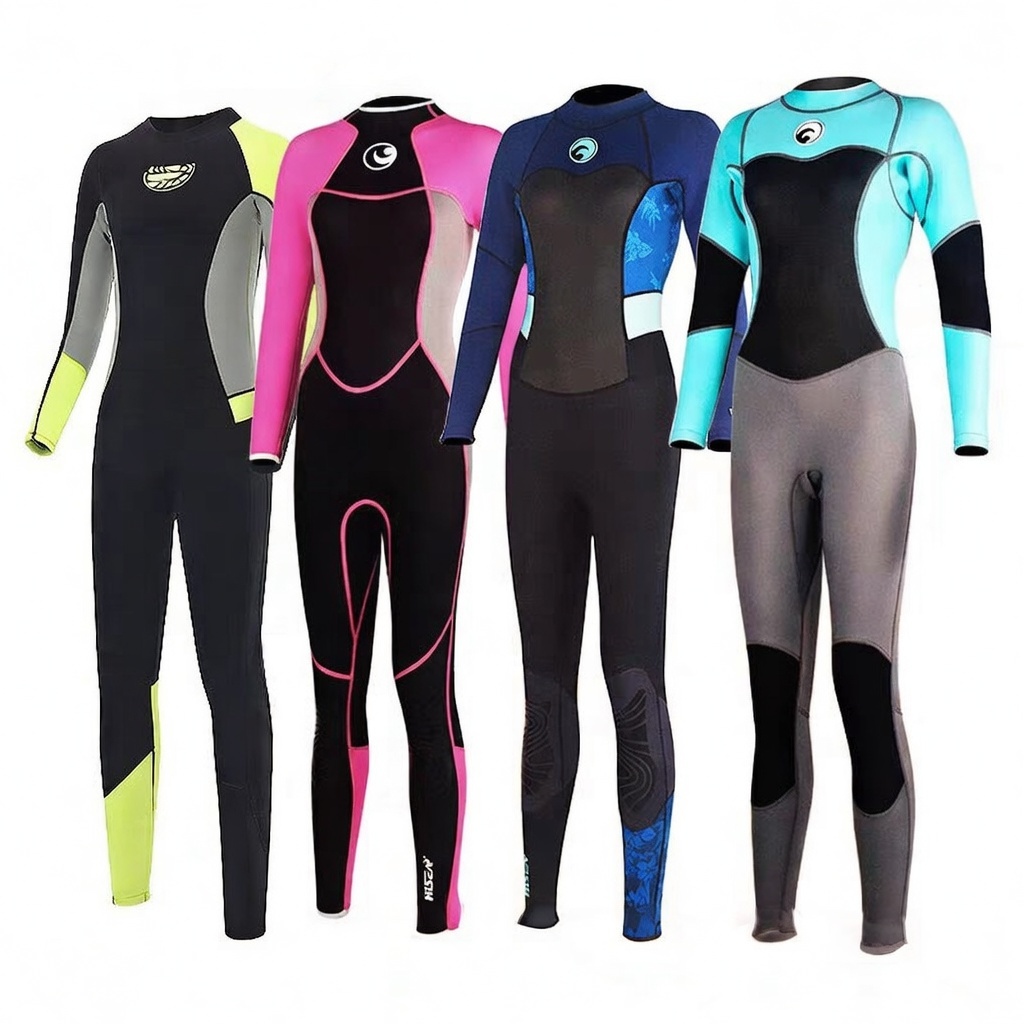neoprene full body wetsuits for cold water swimming
