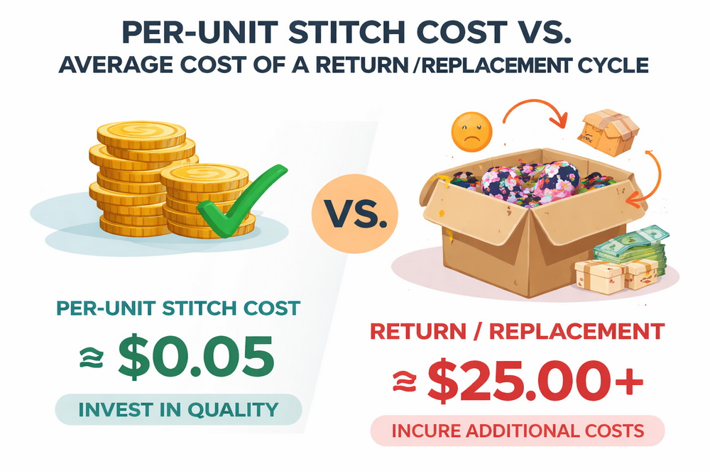 infographic comparing per-unit stitch cost vs. average cost of a return &amp; replacement cycle.jpg